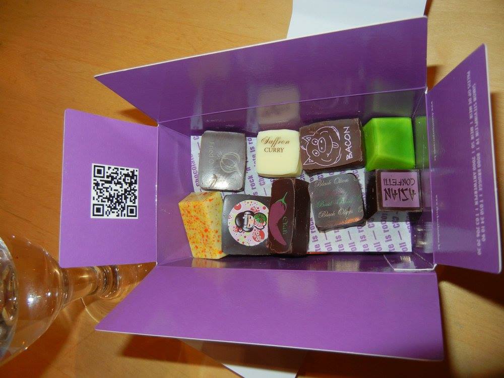 caja de pralines belgas