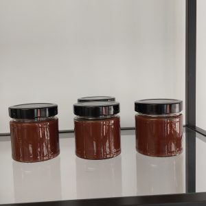 crema de avellanas y chocolate